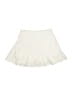 Ekouaer 100% Polyester Solid Ivory Skort Size M - photo 2