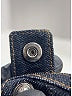 Hermès Black Unisex Denim Nevada Baseball Cap Size 59 - photo 3
