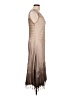 Komarov 100% Polyester Solid Tan Cocktail Dress Size Lg (3) - photo 4