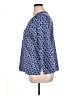Adrienne Vittadini Blue 3/4 Sleeve Blouse Size XL - photo 5