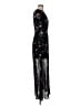 Bebe 100% Polyester Black Cocktail Dress Size 6 - photo 4