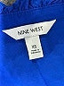 Nine West 100% Rayon Solid Blue Jumpsuit Size XS - photo 4