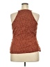Eri + Ali Orange Brown Sleeveless Blouse Size 2X - photo 2
