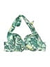 Adore Me Tropical Green Swimsuit Top Size XL - photo 1