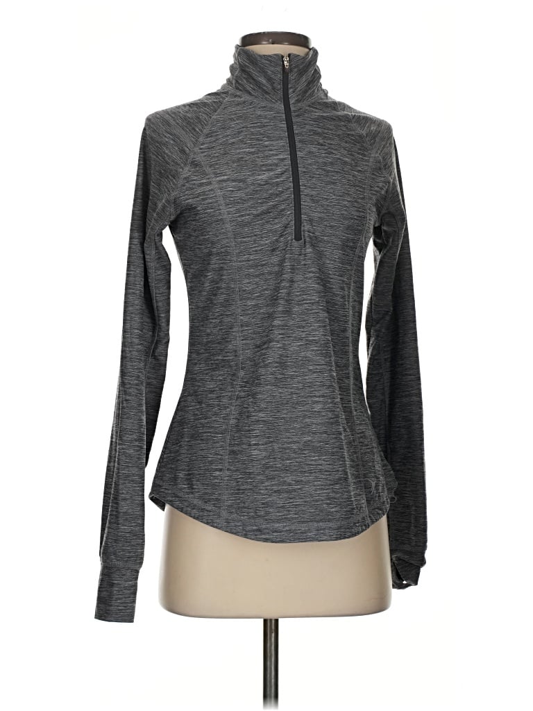 Pre-owned Active Long Sleeve T-shirt In Gray