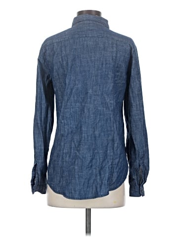 Ann Taylor LOFT Long Sleeve Button-Down Shirt (view 2)