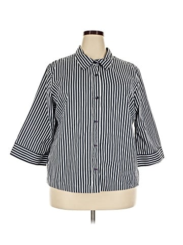 Blair 3/4 Sleeve Button-Down Shirt (view 1)