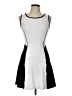Amber Blue Color Block Gray Cocktail Dress Size L - photo 1