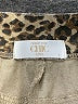 Chic Animal Print Gold Jeans Size L - photo 6