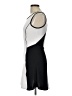 Amber Blue Color Block Gray Cocktail Dress Size L - photo 5