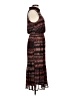 Evereve Chevron-herringbone Brown Casual Dress Size M - photo 4