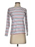 Joules 100% Baumwolle Stripes Silver Long Sleeve Turtleneck Size 2 - photo 1