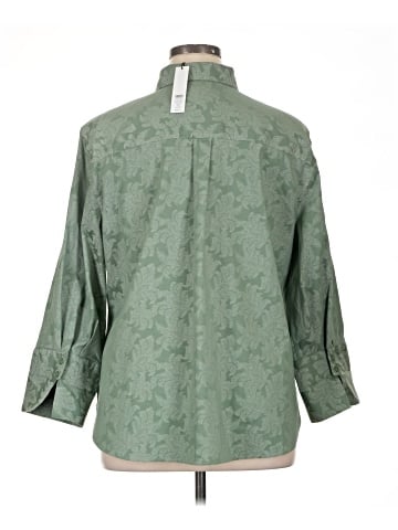 Chico's 3/4 Sleeve Button-Down Shirt (view 2)