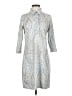 Gretchen Scott Designs Silver Gray Casual Dress Size S - photo 1