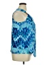Notations 100% Polyester Blue Sleeveless Blouse Size XL - photo 4