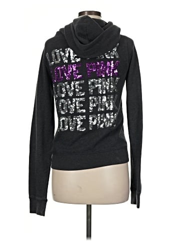 Victoria's Secret Pink Zip Up Hoodie (view 2)