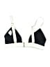 Shade & Shore Color Block White Swimsuit Top Size S - photo 2