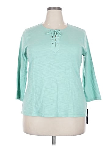 Chaps 3/4 Sleeve T-Shirt (view 1)