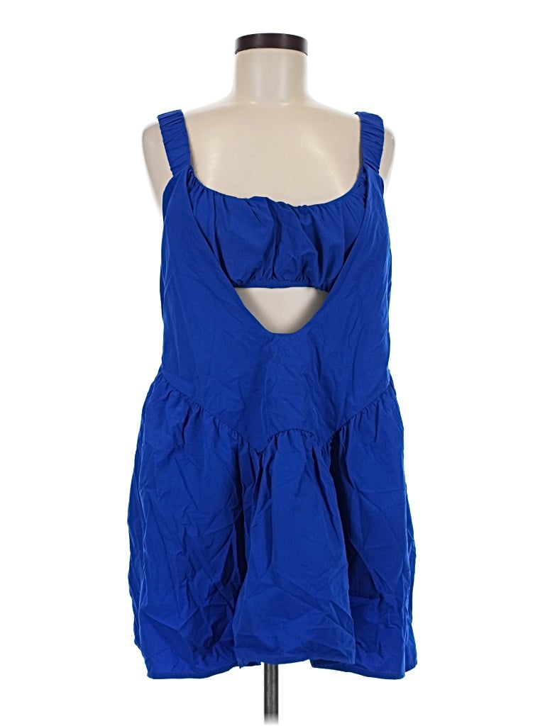 Pre-owned Unbranded Casual Dress In Blue