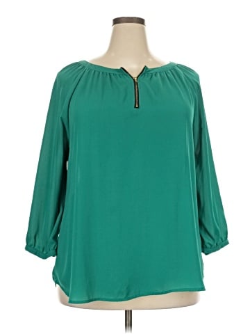 Crescent 3/4 Sleeve Blouse (view 1)