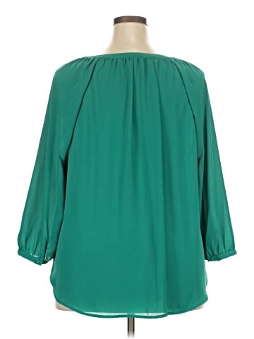Crescent 3/4 Sleeve Blouse (view 2)