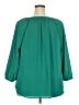 Crescent Green Teal 3/4 Sleeve Blouse Size 2X - photo 2