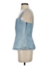 Veronica Beard Jeans Blue Sleeveless Blouse Size 2 - photo 5