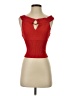 Silence and Noise 100% Polyester Red Sleeveless Top Size XS - photo 1