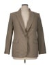 DKNY Houndstooth Tan Blazer Size 14 - photo 1