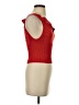 Silence and Noise 100% Polyester Red Sleeveless Top Size XS - photo 4