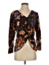 Amour Vert Brown 3/4 Sleeve Blouse Size S - photo 1