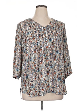 Rose + Olive 3/4 Sleeve Blouse