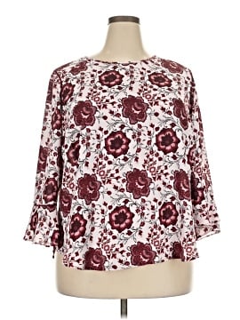 Market and Spruce 3/4 Sleeve Blouse (view 1)