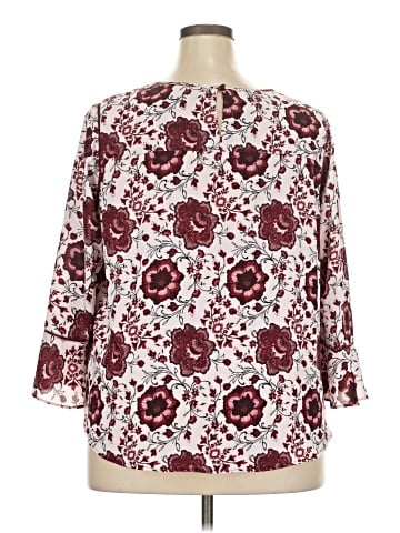 Market and Spruce 3/4 Sleeve Blouse (view 2)
