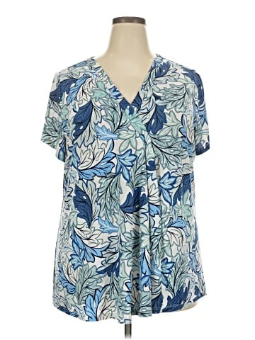 Lane Bryant Short Sleeve Blouse (view 1)