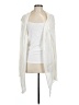White + Warren 100% Linen White Cardigan Size L - photo 1