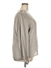 Banana Republic 100% Polyester Gray Long Sleeve Blouse Size XXL - photo 4