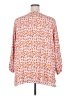 Mario Serrani 100% Polyester Orange 3/4 Sleeve Blouse Size 2X - photo 2