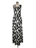 Lularoe Chevron-herringbone Silver Ivory Casual Dress Size M - photo 1