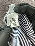 Elle Chevron-herringbone Gray Dress Pants Size M - photo 8