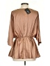 Glam Tan 3/4 Sleeve Blouse Size S - photo 2