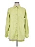 Chico's Design 100% Polyester Green Long Sleeve Blouse Size Med (1) - photo 1
