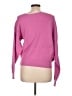 Line & Dot Pink Pullover Sweater Size L - photo 2