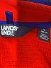 Lands' End 100% Polyester Color Block Orange Track Jacket Size 10 - photo 3