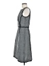 Talbots 100% Cotton Houndstooth Gray Cocktail Dress Size 8 - photo 5