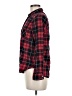 Forever 21 Plaid Red Long Sleeve Button-Down Shirt Size M - photo 5