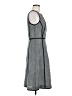 Talbots 100% Cotton Houndstooth Gray Cocktail Dress Size 8 - photo 4