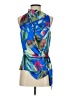 Zara Blue Sleeveless Blouse Size S - photo 1