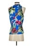 Zara Blue Sleeveless Blouse Size S - photo 2