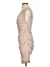 ALLSAINTS 100% Polyester Tan Cocktail Dress Size 0 - photo 5